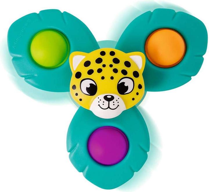 Productafbeelding Ravensburger 4868 play+ Pop-it spinner: luipaard, zuignap speeltje, siliconen speeltje