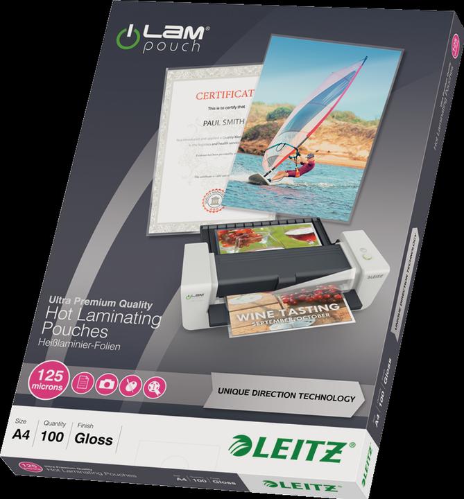 Image du produit Leitz Feuille de plastification (A4, 100 pièce(s), 125 µm)