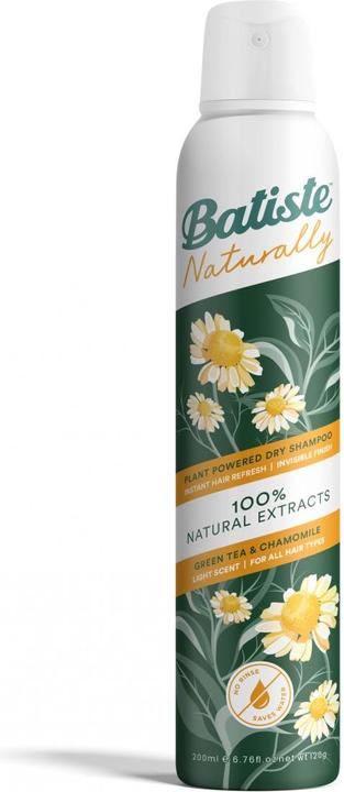 Batiste Trockenshampoo Naturally Green Tea&Chamomille (200 ml, Trockenshampoo)