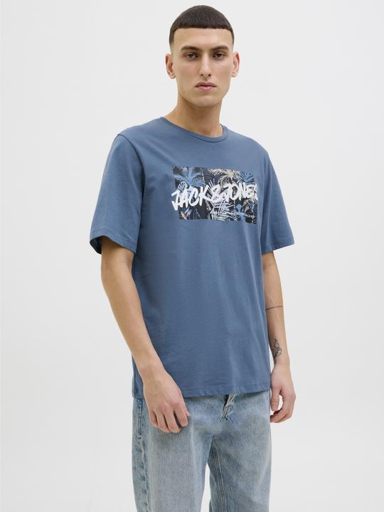 Produktbild Jack & Jones Jjhawaii Shape Tee Ss Crew Neck Ln (XS)