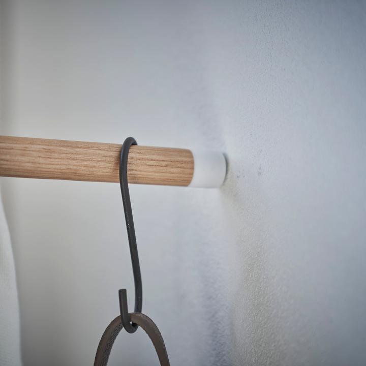 Actual product image Yamazaki Leaning corner coat rack TOWER