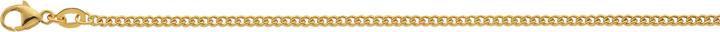 Bijou Classic Collier Panzer rund 50 cm (Gold)