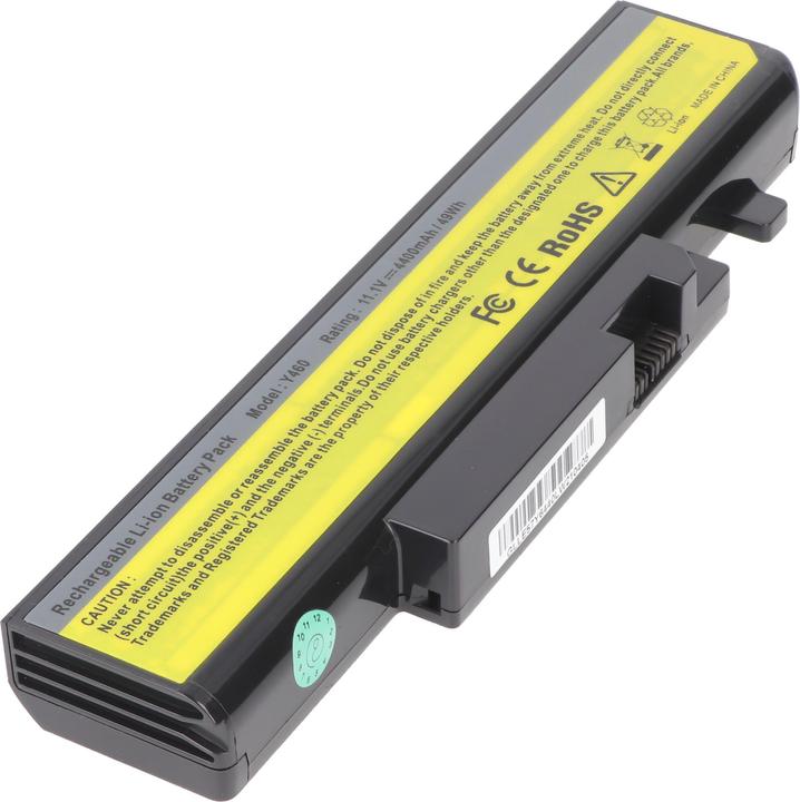 Actual product image Lenovo Akku IdeaPad Y460, Y560 (6 Cells, 4400 mAh)