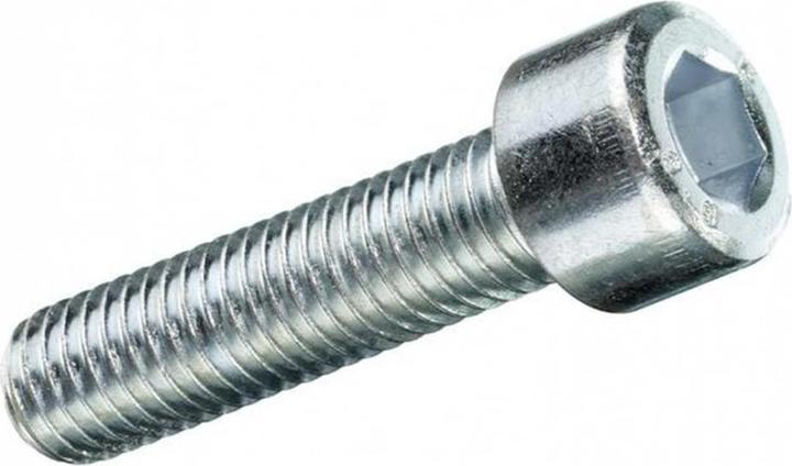 Produktbild FTM Metrische Schrauben Zylinderkopf 10 x 40 mm Stahl, 4 Stück (4 Schrauben pro Stück)