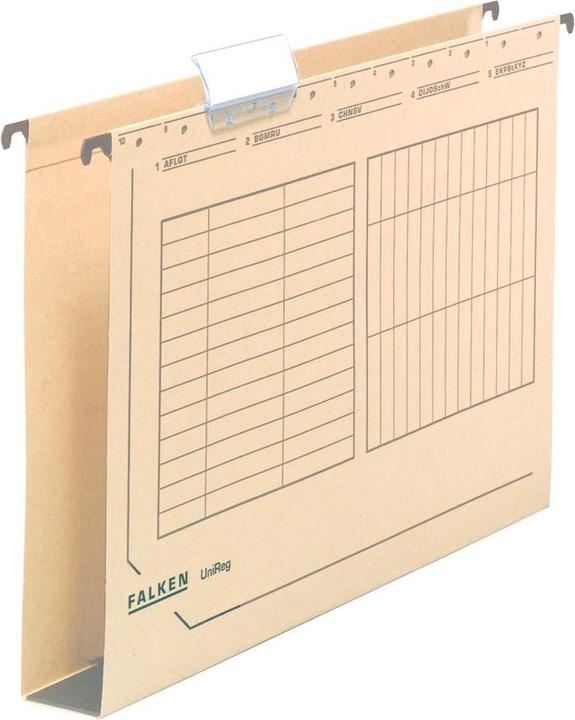Falken Hängesammler - braun - 4,0 cm - 25 Stück (11288131) (A4, 25 x)