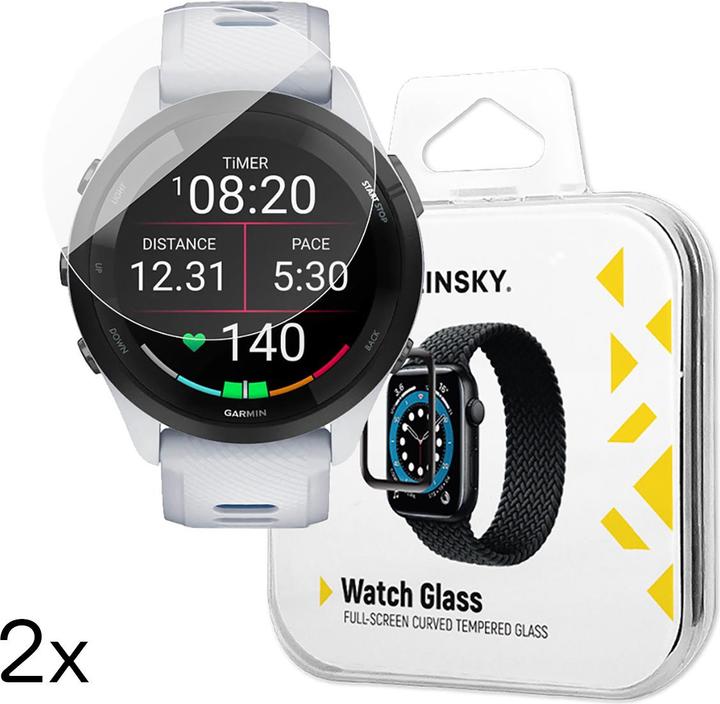 Produktbild Wozinsky 2x Full Glue Garmin Forerunner 265 (46 mm)