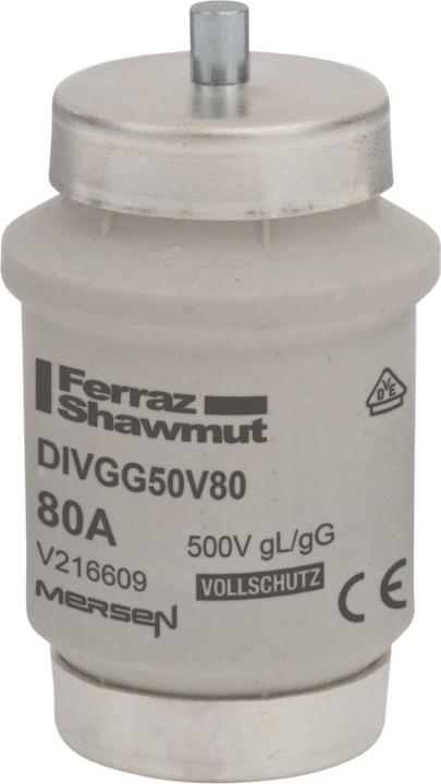 Produktbild Mersen D-Sicherungseinsatz (80 A)