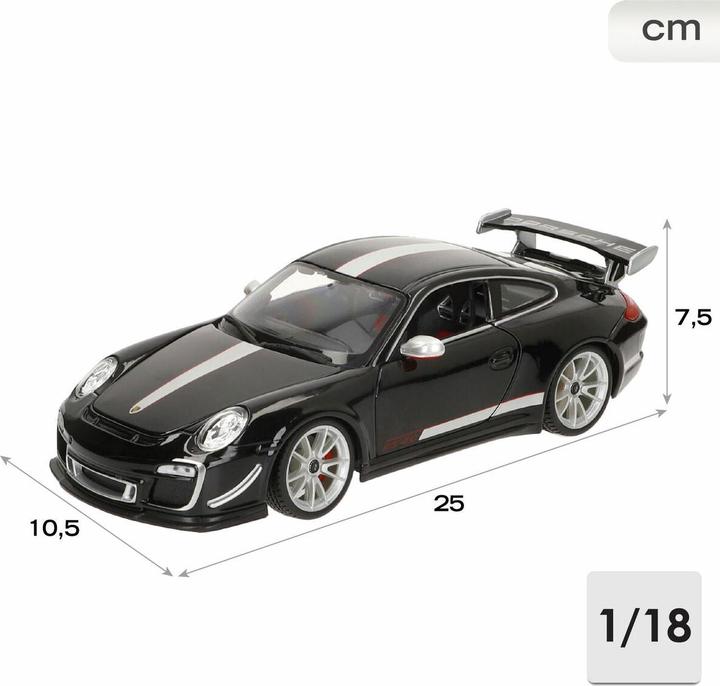 Image du produit Bburago Porsche 911 GT3 RS 4.0 noire 1:18