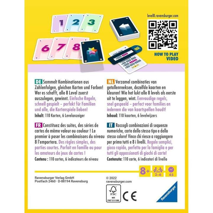 Actual product image Ravensburger Level 8® (Dutch, Italian, French, German, Multilingual)