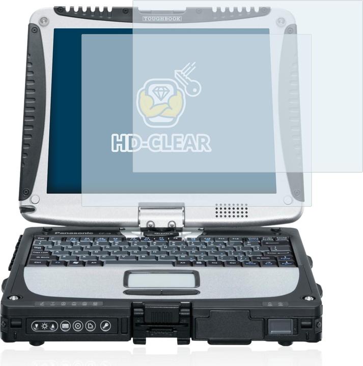 Actual product image BROTECT Screen Protector Clear (2 Piece, Toughbook CF-19)