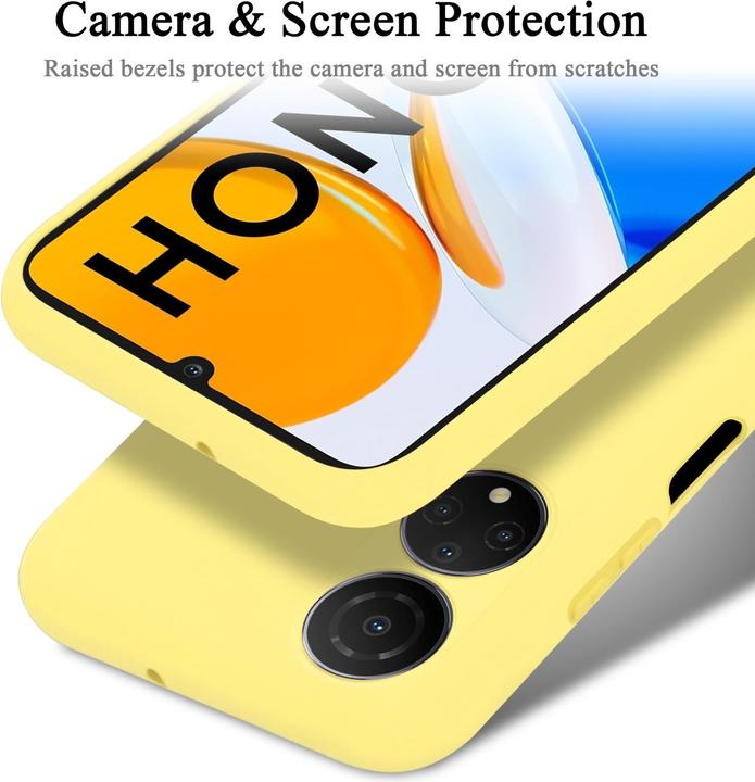 Image du produit Cadorabo TPU Liquid Silicone Case Housse pour Honor X7 (Honor X7)