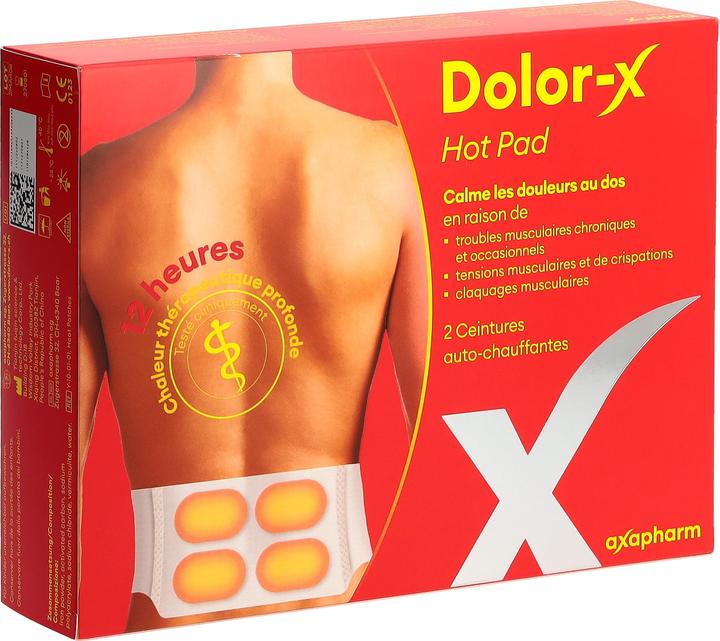 Produktbild Dolor-X Hot Pad Wärmeumschläge 2 Stk (2 x)
