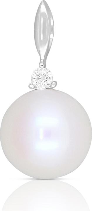 Muau Anhänger (750/18K Weissgold)