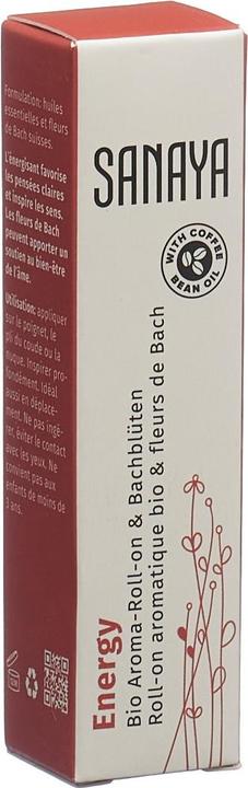 Produktbild Sanaya Aroma & Bachblüten Energy Bio Roll on