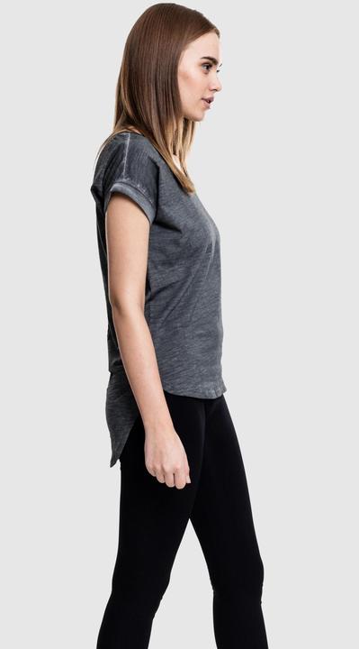 Immagine prodotto Urban Classics Tee lungo da donna a forma di schienale con tintura spray (L)