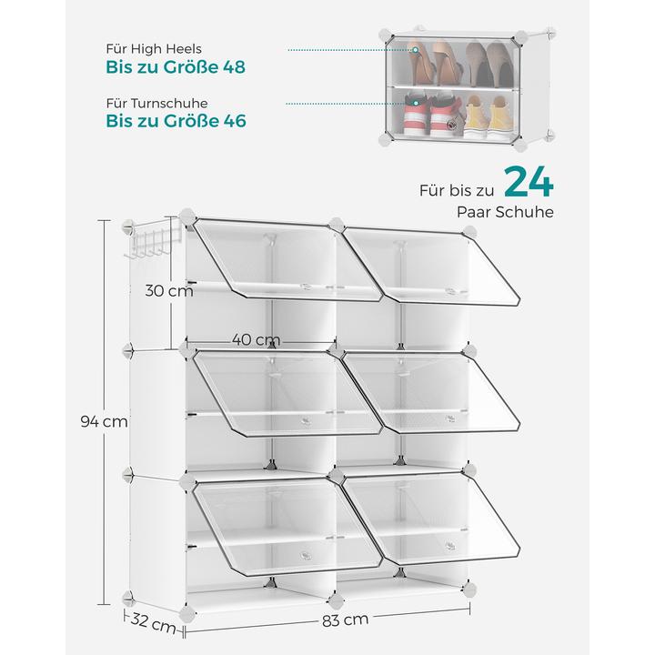 Image du produit Songmics Sneak (82 x 32 x 92 cm)