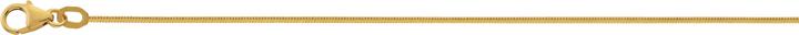 Bijou Classic Collier Schlangen vierkant glanz diamantiert 45 cm