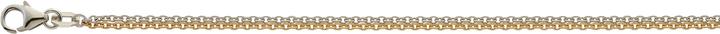 Produktbild Bijou Classic Collier Rundanker zweirangig 45 cm (Gold)