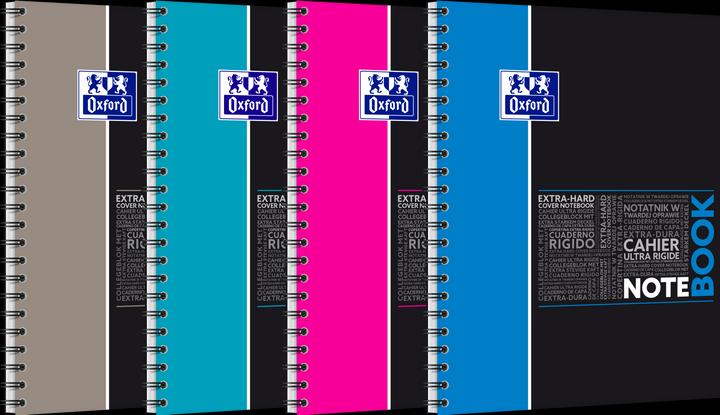 Produktbild Oxford Collegeblock Notebook (A4+, Liniert, Harter Einband)