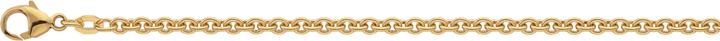 Bijou Classic Collier Rundanker 50 cm (Gold)