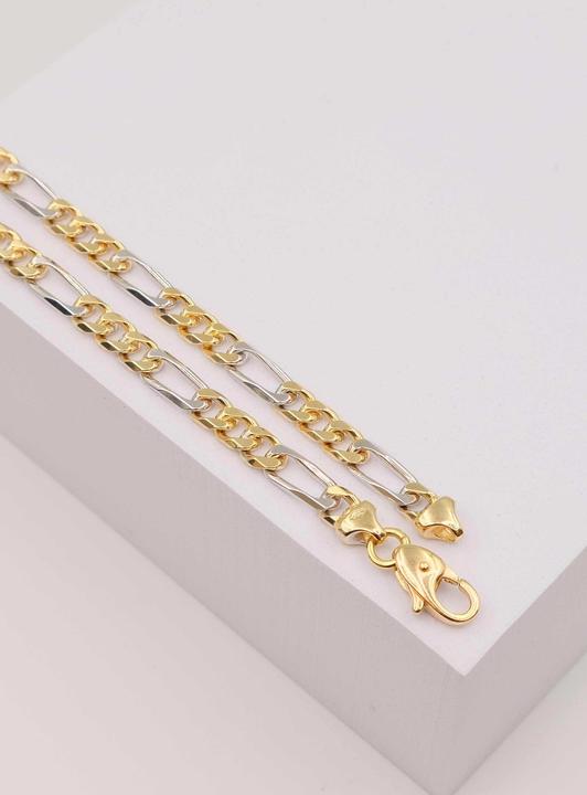 Image du produit Muau Figaro (19 cm, 750, Or blanc, Or jaune 18 carats)