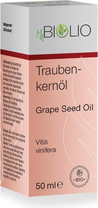 Immagine prodotto MyBiolio Olio di semi d'uva (Olio corpo, 50 ml)