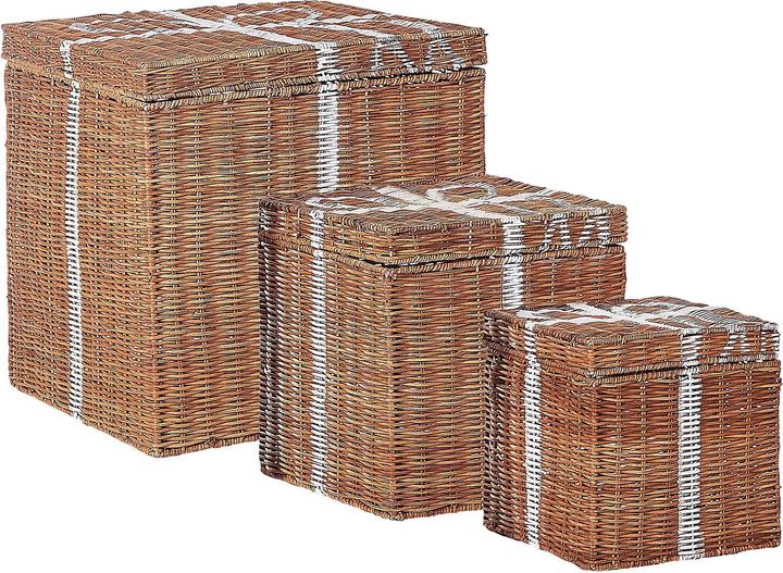 Produktbild Beliani Cadeau (3 x, 24 x 24 x 24 cm)