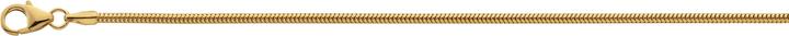 Bijou Classic Collier Schlangen 50 cm (Gold)