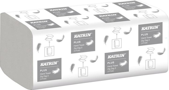 Actual product image Katrin Paper towels 35311 PLUS Zig-Zag folding 2-ply 4,000 tissues (20 x)