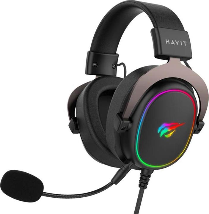 Actual product image Havit H2002R (black+ochre)
