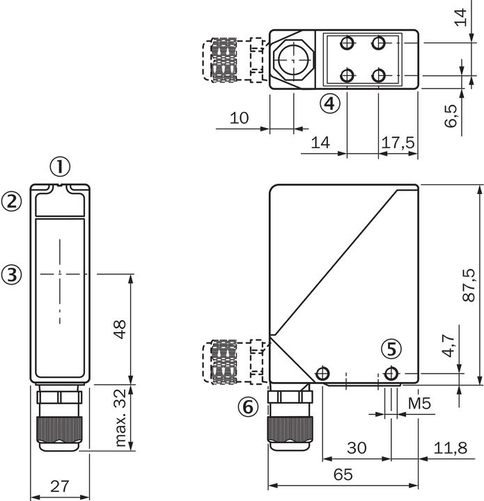 Actual product image Sick Through-beam photoelectric sensor (50 m)