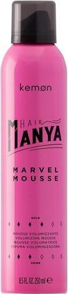 Kemon Hair Manya Marvel Mousse 250ml for Professional Hair Styling and Added Volume (250 ml, Volumenschaum)