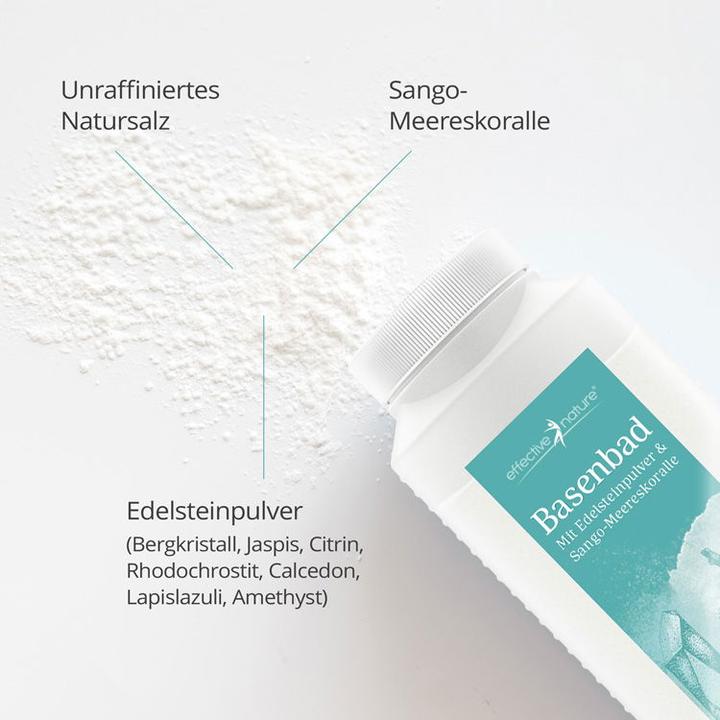 Produktbild Effective Nature Basenbad mit Sango Koralle (Badepralinen)