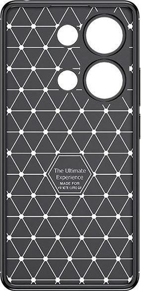 Actual product image - Beline Case Carbon Armor Xiaomi Redmi Note 13 Pro 4G czarny/black box (Xiaomi Redmi Note 13 Pro 4G)