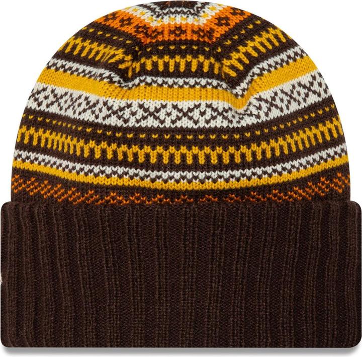 New Era Damen Wintermütze Fair Isle Braun / Multi