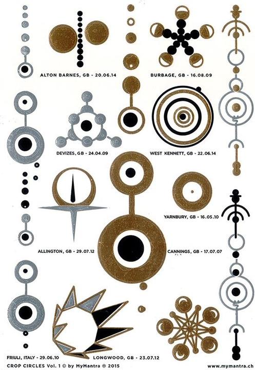 Produktbild My Mantra Crop Circles Vol. 1en Tattoos