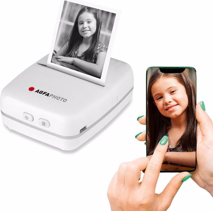 Actual product image AGFAPHOTO Photo printer (Thermal printing, Black and white)