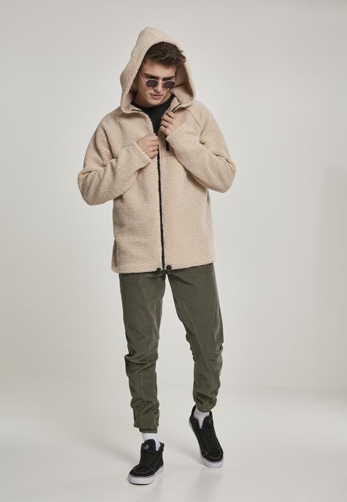 Produktbild Urban Classics Hooded Sherpa Zip Jacket (4XL)