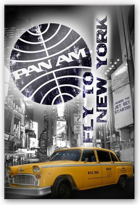 Produktbild New York Yellow Taxi Cab (100 x 150 cm)