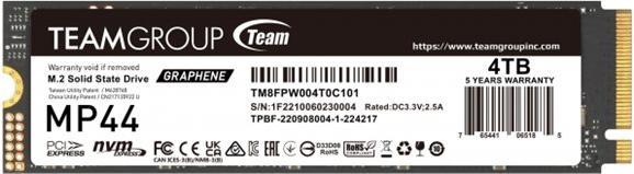 Actual product image Team Group MP44 (4000 GB, M.2 2280)