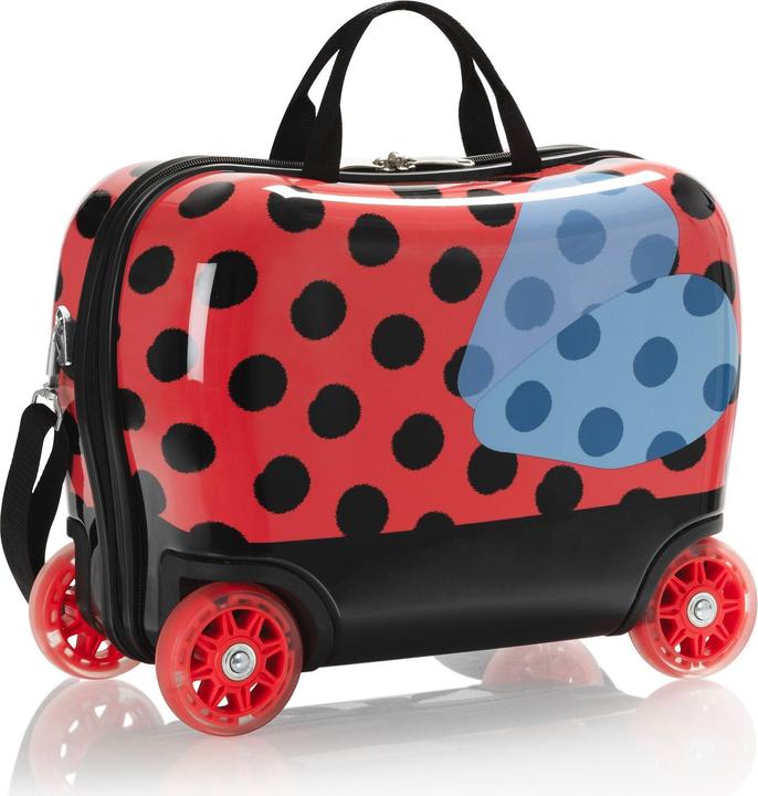 Heys Fashion Ride-On - Aufsitzgepäck Marienkäfer (25 l, Handgepäck (bis 50l))