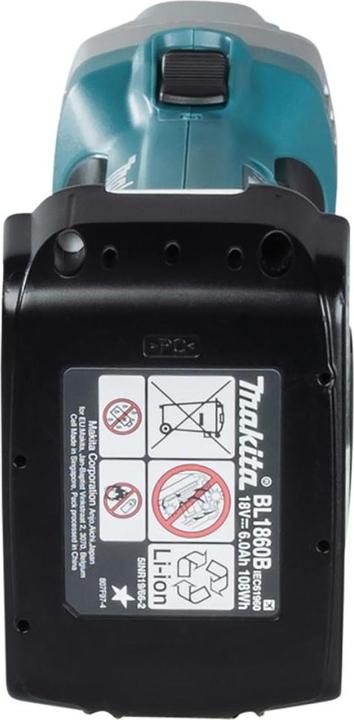 Actual product image Makita 18V Battery Nibbler DJN161RTJ 1.6mm with 2x Battery 5.0Ah