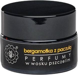 Actual product image Miodowa Mydlarnia Bergamot And Patchouli Perfume In Beeswax 15g (Eau de parfum)