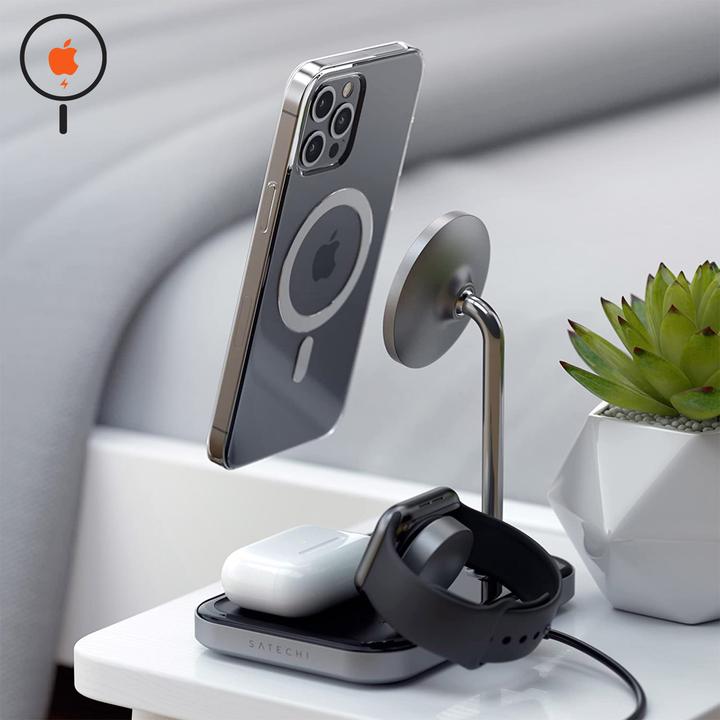 Produktbild Satechi 3-in-1 Magnetic Wireless Charging Stand (7.50 W)