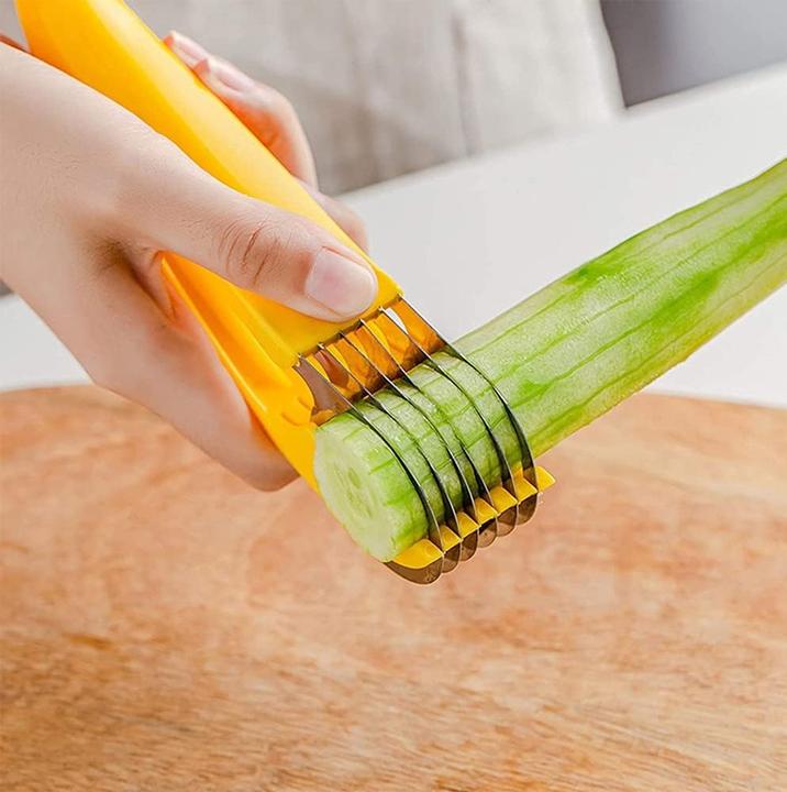Actual product image ASMI Stainless steel banana slicer, fruit slicer, vegetable slicer
