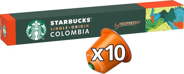 Produktbild Starbucks Kaffeekapseln Colombia Medium Roast 12 x 10 Stück (120 x Port.)