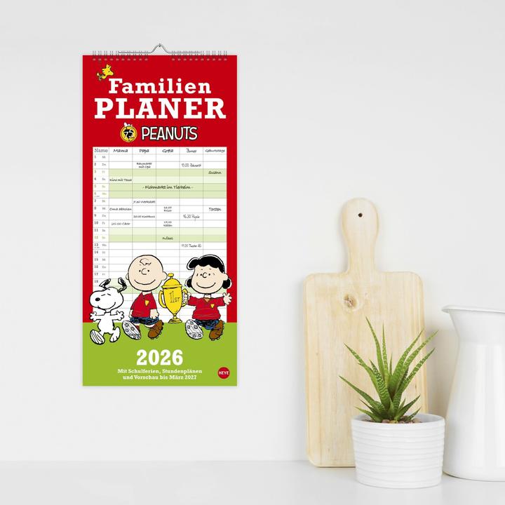 Produktbild Heye Familienplaner (21 x 45 cm, Harter Einband, Deutsch)