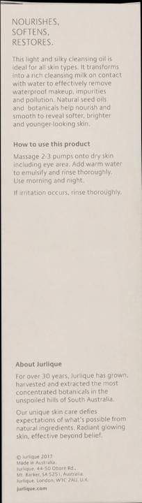 Actual product image Jurlique Nourishing Cleansing Oil (Cleansing lotion, 200 ml)