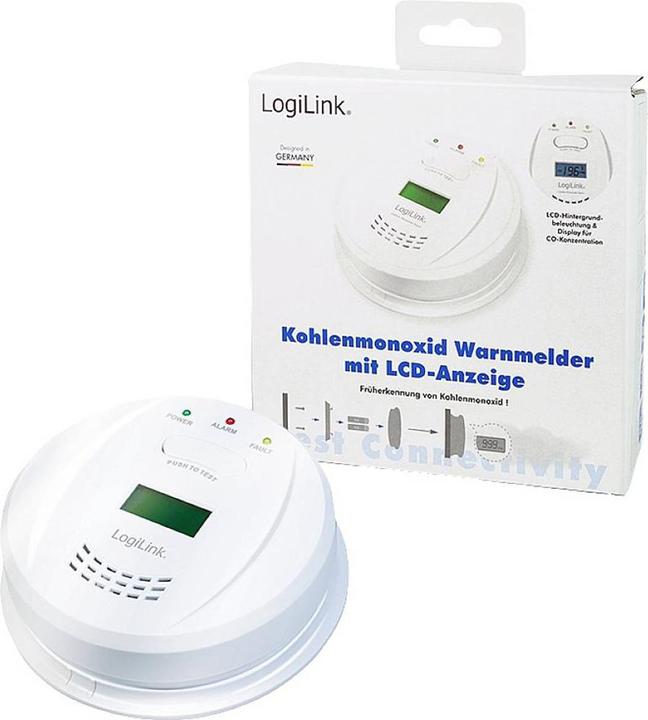 Actual product image LogiLink Carbon monoxide detector