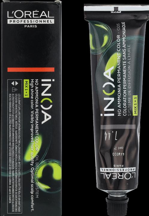 Actual product image L'Oréal Paris L'Oreal Inoa Coloration D'Oxydation Ammonia Free (7.44 Medium blonde Deep copper)